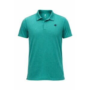 Rabbit Golf Polo Shirt Teal Blue Bunny Logo Mens LG Designed in California